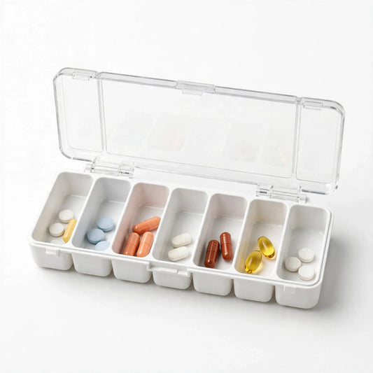 Weekly Pill Organizer, 7-Day Medicine Box – buy online in Pakistan | Fatima Care Store