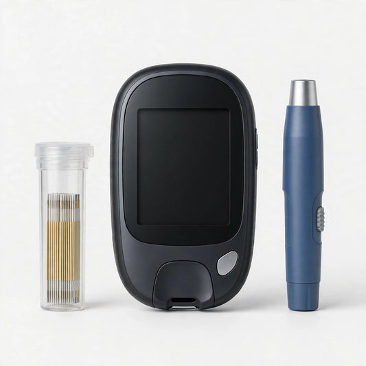 Digital Glucometer with 20 Test Strips – buy online in Pakistan | Fatima Care Store