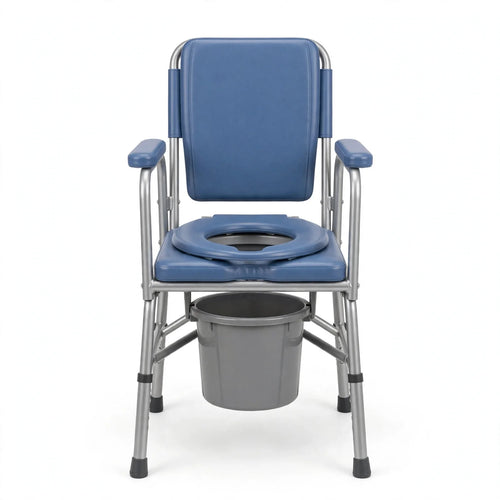 Commode Chair, Patient Toilet Chair with Bucket – buy online in Pakistan | Fatima Care Store