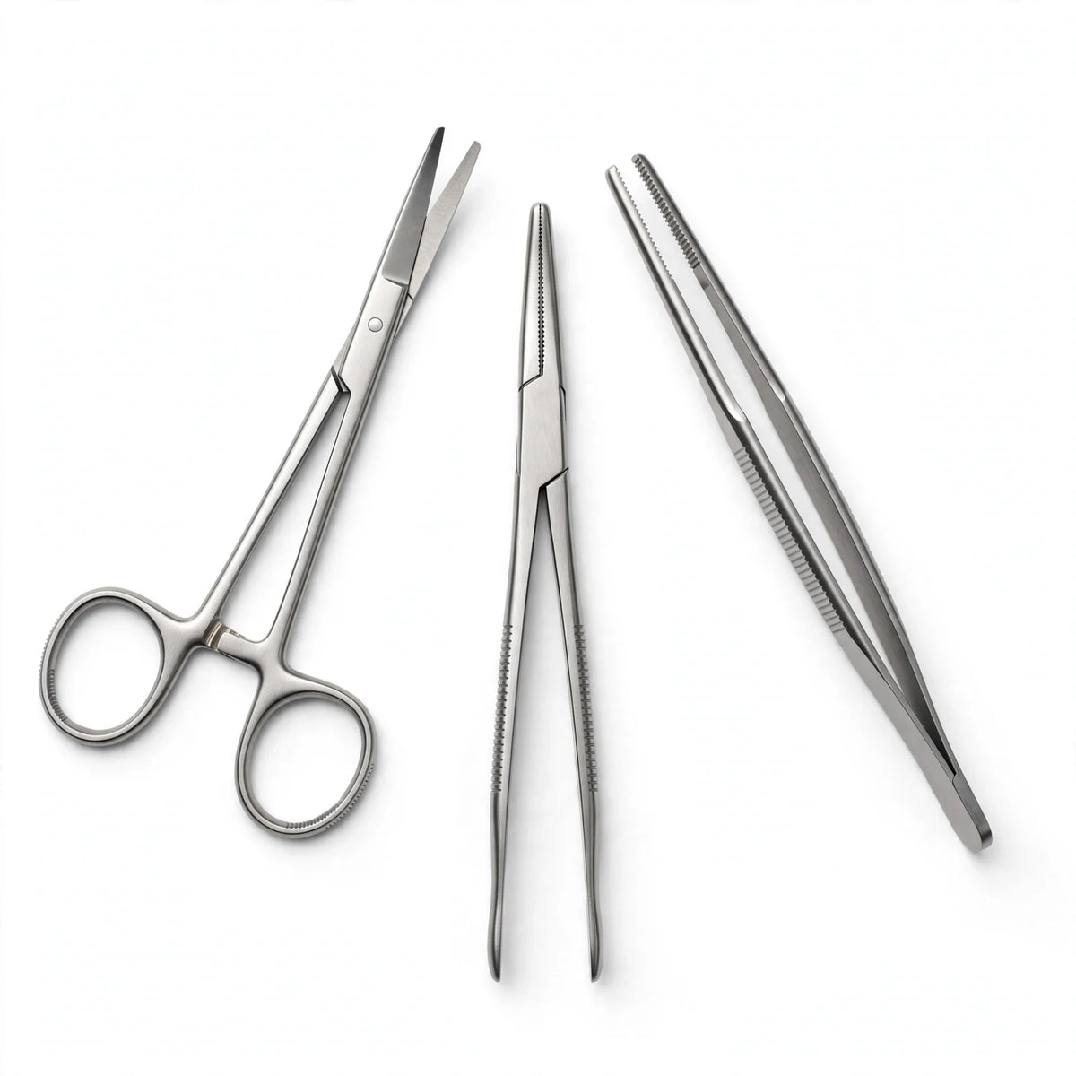 Surgical Scissors & Forceps Set, Stainless Steel – buy online in Pakistan | Fatima Care Store
